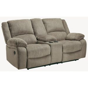 Double Reclining Loveseat W/ Console  |  Reclining Loveseats Living Room Reclining Loveseats