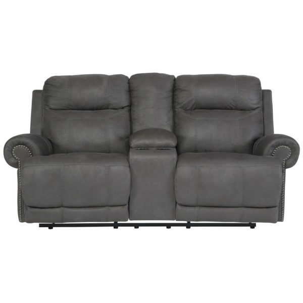 Double Reclining Loveseat W/ Console  |  Reclining Loveseats Living Room Reclining Loveseats