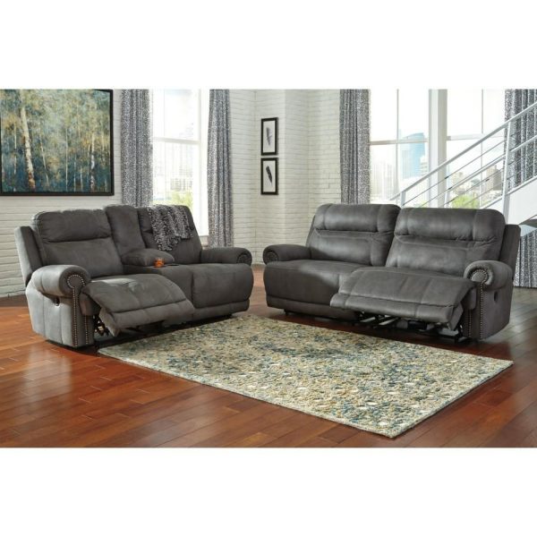 Double Reclining Loveseat W/ Console  |  Reclining Loveseats Living Room Reclining Loveseats