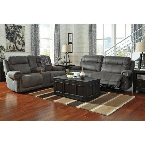 Double Reclining Loveseat W/ Console  |  Reclining Loveseats Living Room Reclining Loveseats