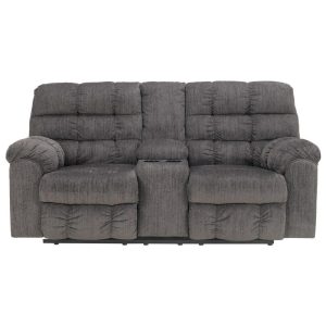 Double Reclining Loveseat With Console And Cup Holders  |  Reclining Loveseats Living Room Reclining Loveseats