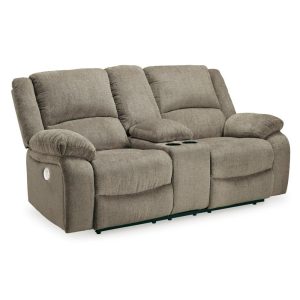 Double Reclining Power Loveseat W/ Console  |  Reclining Loveseats Living Room Reclining Loveseats