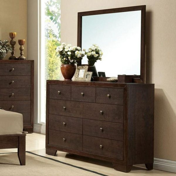 Dresser And Mirror Combo  |  Mirrored Dressers Bedroom Mirrored Dressers