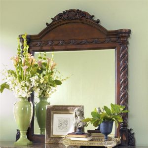 Dresser Mirror With Half Turned Posts  |  Bedroom Mirrors Bedroom Bedroom Mirrors