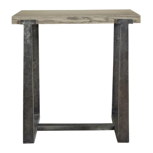 End Table With Metal Base  |  End & Side Tables End & Side Tables End & Side Tables