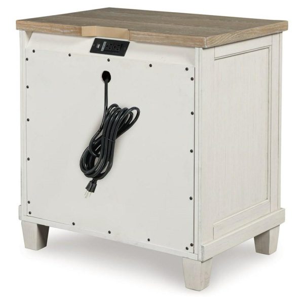 Farmhouse 2-Drawer Nightstand  |  Nightstands Bedroom Nightstands