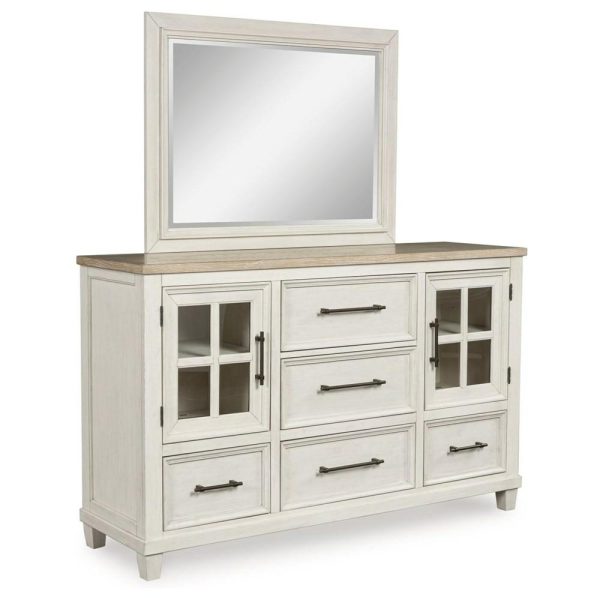 Farmhouse Dresser And Mirror  |  Mirrored Dressers Bedroom Mirrored Dressers