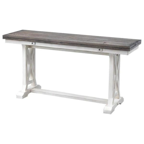 Farmhouse Fold-Out Console  |  Sofa Tables Living Room Sofa Tables