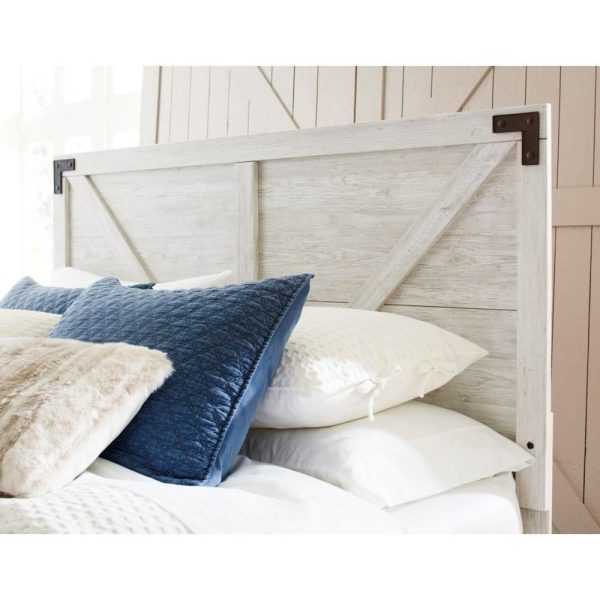 Farmhouse Queen Panel Headboard  |  Headboards Bedroom Headboards