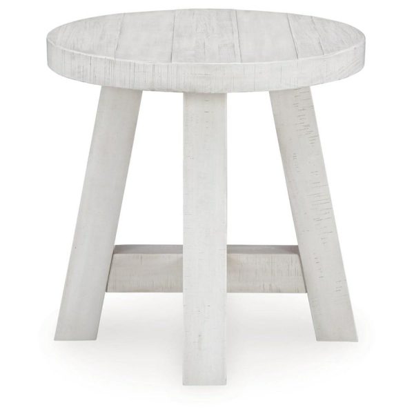 Farmhouse Round End Table  |  End & Side Tables End & Side Tables End & Side Tables