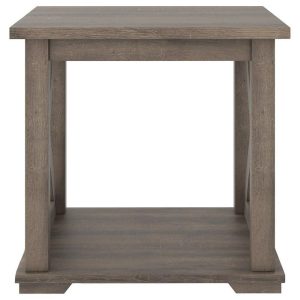 Farmhouse Style Square End Table  |  End & Side Tables End & Side Tables End & Side Tables