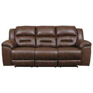 Faux Leather Reclining Sofa  |  Sofas Living Room Sofas