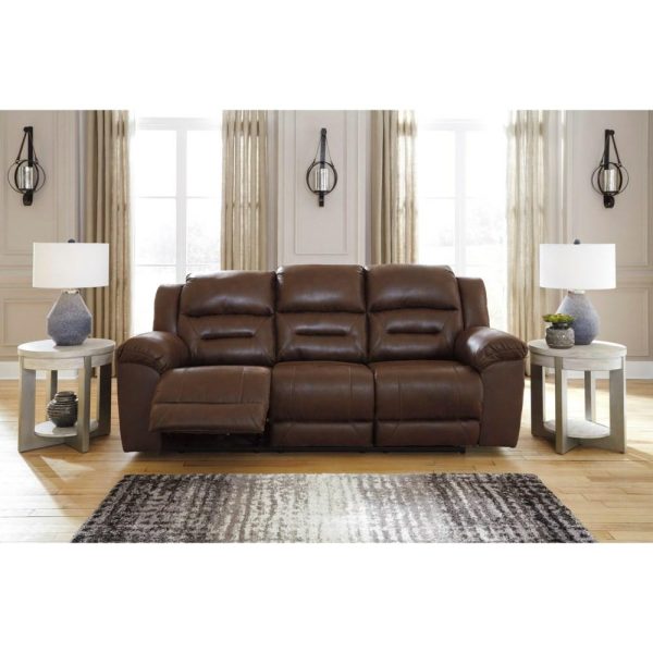 Faux Leather Reclining Sofa  |  Sofas Living Room Sofas