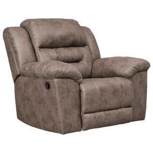 Faux Leather Rocker Recliner  |  Recliners Living Room Recliners