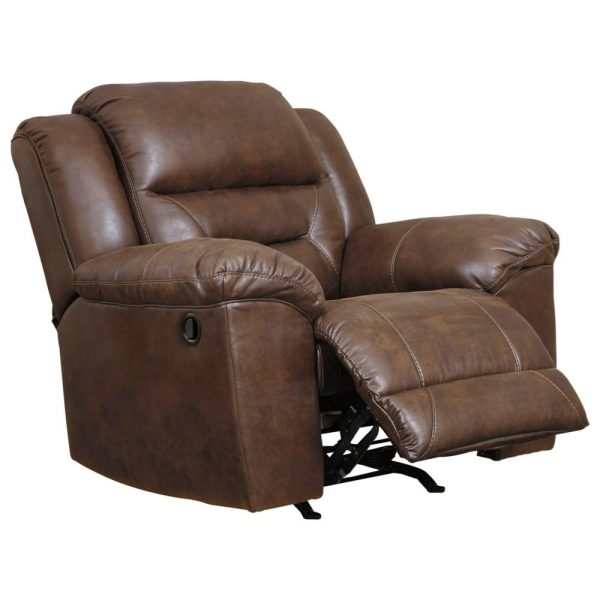 Faux Leather Rocker Recliner  |  Recliners Living Room Recliners