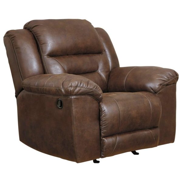 Faux Leather Rocker Recliner  |  Recliners Living Room Recliners