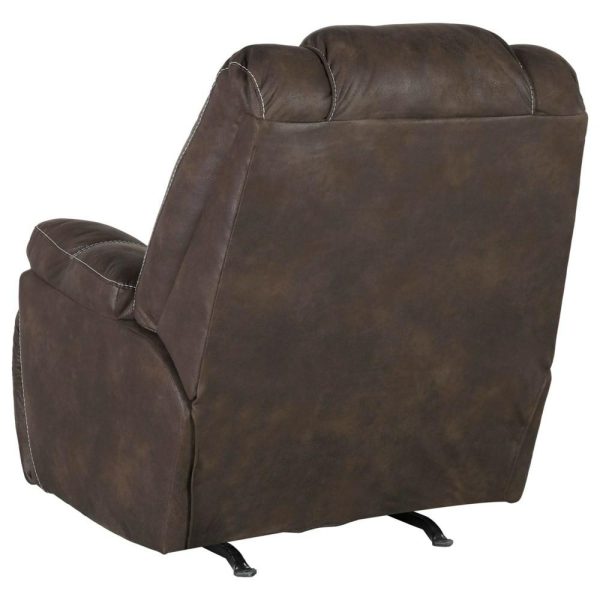 Faux Leather Rocker Recliner  |  Recliners Living Room Recliners