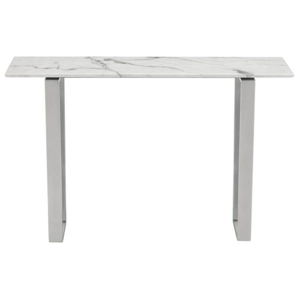 Faux Marble Console Table  |  Sofa Tables Living Room Sofa Tables