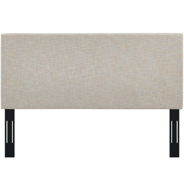 Full / Queen Upholstered Linen Fabric Headboard  |  Headboards Bedroom Headboards