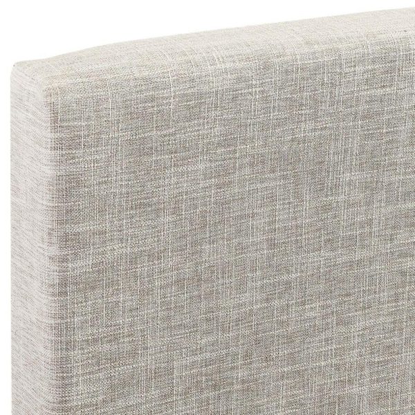 Full / Queen Upholstered Linen Fabric Headboard  |  Headboards Bedroom Headboards