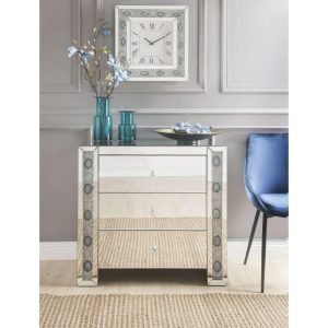 Glam 3-Drawer Console Table  |  Accent Cabinets Accent Cabinets Accent Cabinets