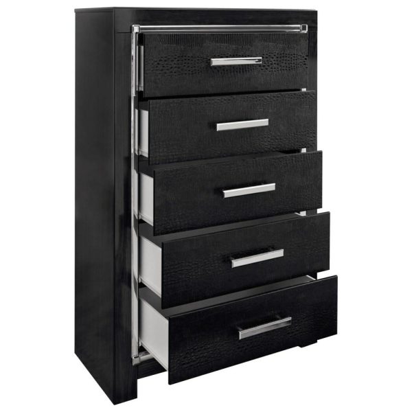 Glam 5-Drawer Chest  |  Chest Of Drawers Bedroom Chest Of Drawers