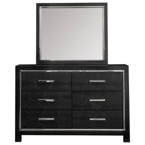 Glam Dresser & Bedroom Mirror  |  Mirrored Dressers Bedroom Mirrored Dressers