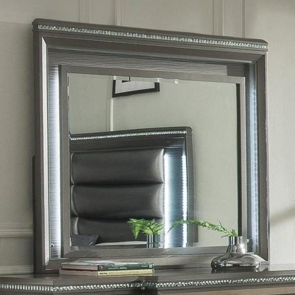 Glam Mirror W/ Led  |  Bedroom Mirrors Bedroom Bedroom Mirrors