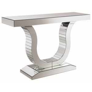 Glam Mirrored Console Table  |  Sofa Tables Living Room Sofa Tables