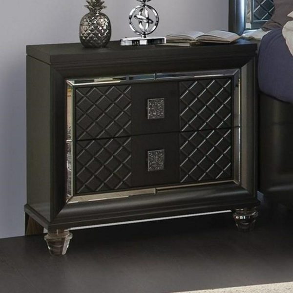 Glam Nightstand  |  Nightstands Bedroom Nightstands