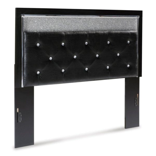 Glam Queen Upholstered Panel Headboard  |  Headboards Bedroom Headboards