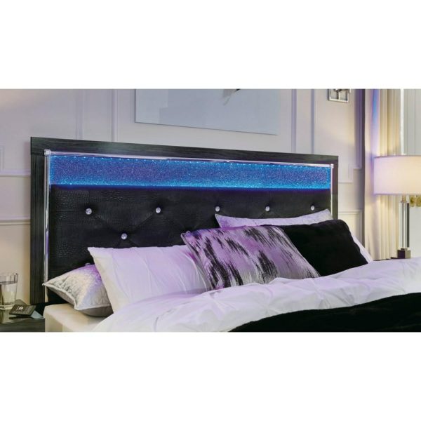 Glam Queen Upholstered Panel Headboard  |  Headboards Bedroom Headboards