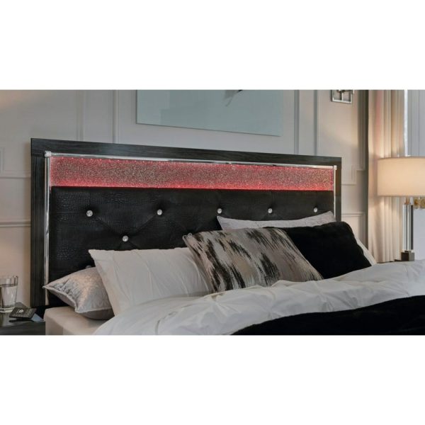 Glam Queen Upholstered Panel Headboard  |  Headboards Bedroom Headboards