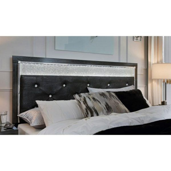 Glam Queen Upholstered Panel Headboard  |  Headboards Bedroom Headboards