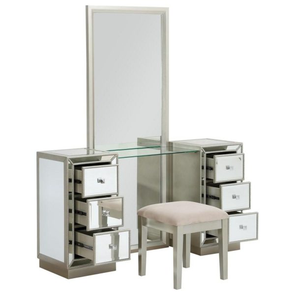 Glam Vanity Set  |  Makeup Vanities Bedroom Makeup Vanities