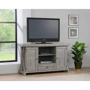 Graytone Media Console Antique Gray  |  Tv Stands Living Room Tv Stands