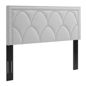 Greta Performance Velvet Twin Headboard  |  Headboards Bedroom Headboards