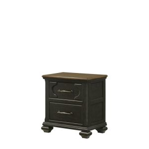 Hamilton Transitional 2-Drawer Night Stand  |  Nightstands Bedroom Nightstands