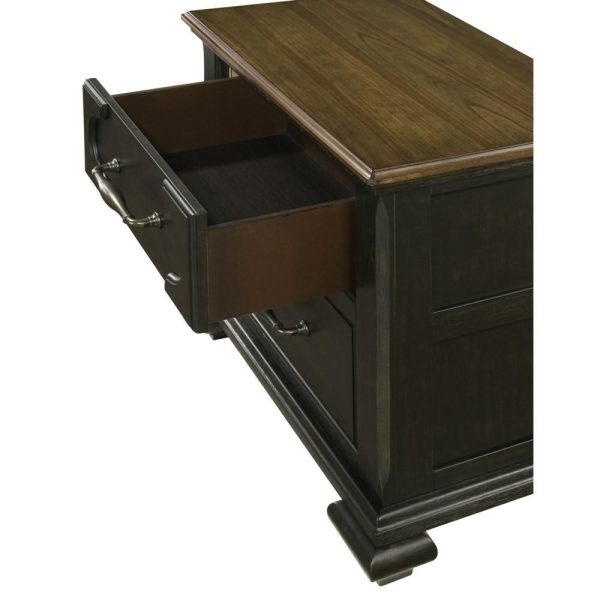 Hamilton Transitional 2-Drawer Night Stand  |  Nightstands Bedroom Nightstands