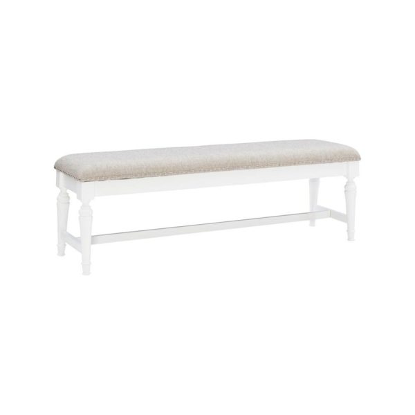 Hayes Bench White  |  Benches Benches Benches