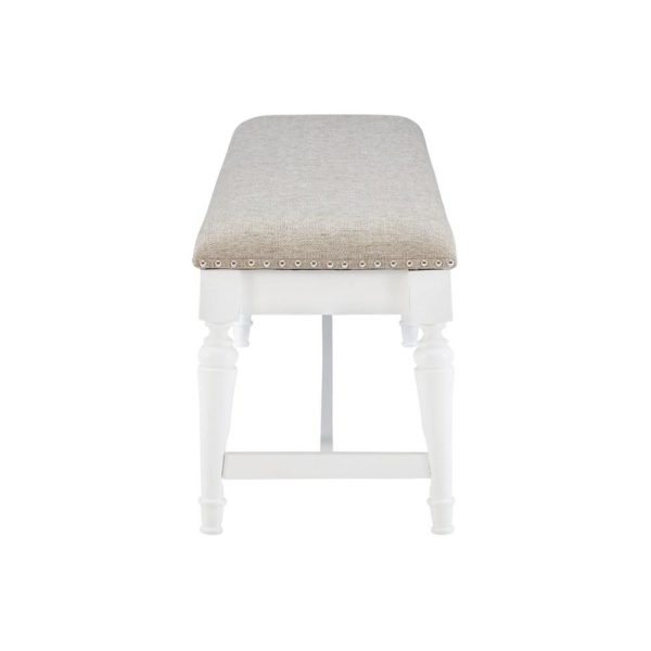 Hayes Bench White  |  Benches Benches Benches