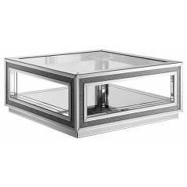 Hollywood Glam Coffee Table Silver/Black  |  Coffee Tables Coffee Tables Coffee Tables