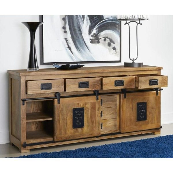 Industrial Farmhouse Credenza  |  Accent Cabinets Accent Cabinets Accent Cabinets