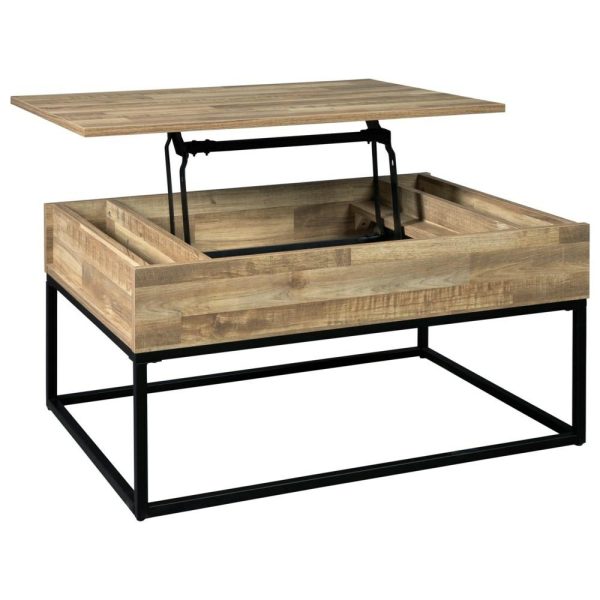 Industrial Lift Top Cocktail Table  |  Coffee Tables Coffee Tables Coffee Tables