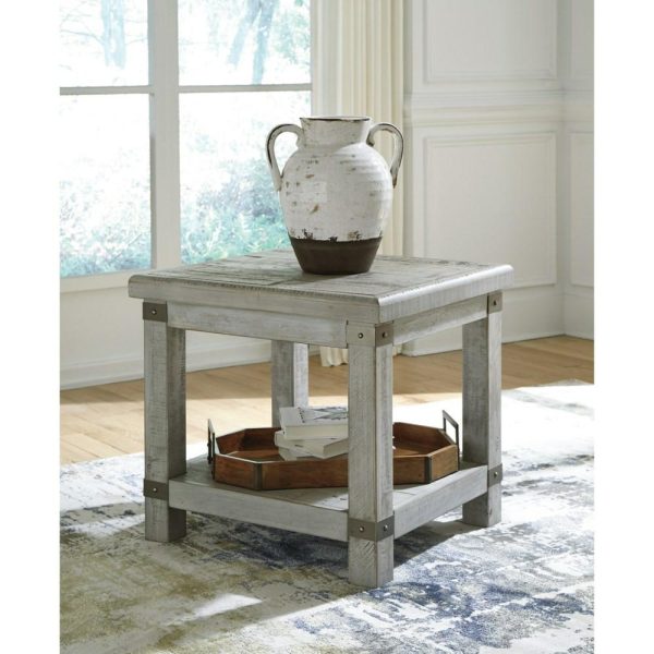 Industrial Rectangular End Table  |  End & Side Tables Living Room End & Side Tables