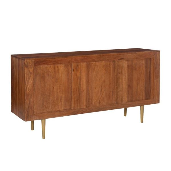 Kiera Acacia Wood Console  |  Accent Cabinets Accent Cabinets Accent Cabinets