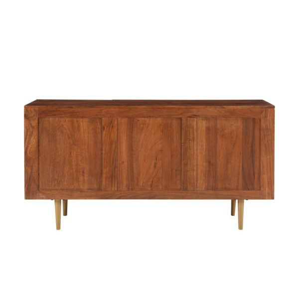 Kiera Acacia Wood Console  |  Accent Cabinets Accent Cabinets Accent Cabinets