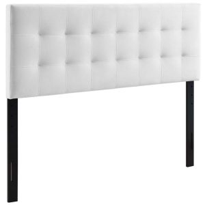 King Biscuit Tufted Performance Velvet Headboard  |  Headboards Bedroom Headboards