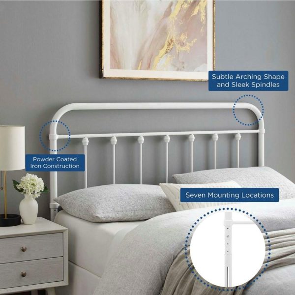 King Metal Headboard  |  Headboards Bedroom Headboards