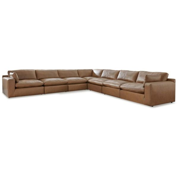 Leather Match 7-Piece Sectional  |  Sectional Sofas Living Room Sectional Sofas